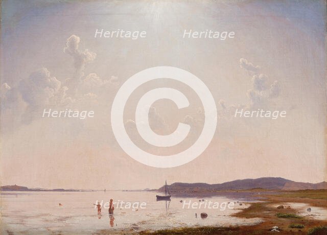 A View of the Ise Fjord, 1849. Creator: Vilhelm Kyhn.
