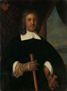 Portrait of Jan van Riebeeck (1619-77). Commander of the Cape of Good Hope and of..., c.1660. Creator: Anon.