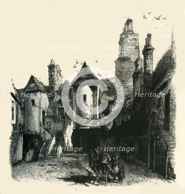 'The White Horse Hostel', c1870.