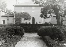 "Tudor Place," Armistead Peter, Jr., house, 1644 31st Street, NW, Washington, D.C., 1926. Creator: Frances Benjamin Johnston.