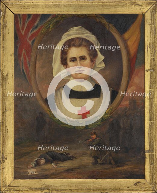 Edith Cavell, c1910s. Creator: Unknown.