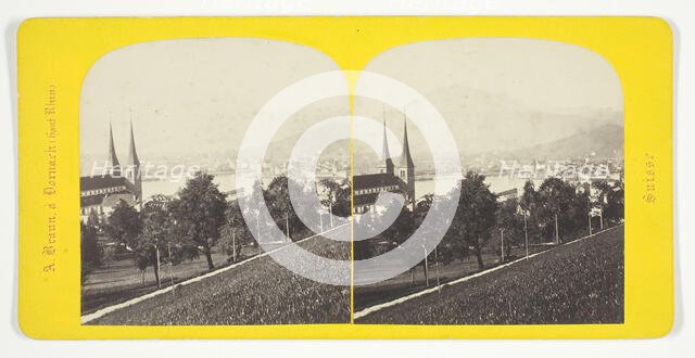Lucerne, 1850/77. Creator: Adolphe Braun.