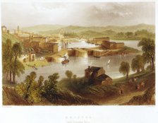 'Bristol from Rownham Ferry', 1841. Artist: Unknown