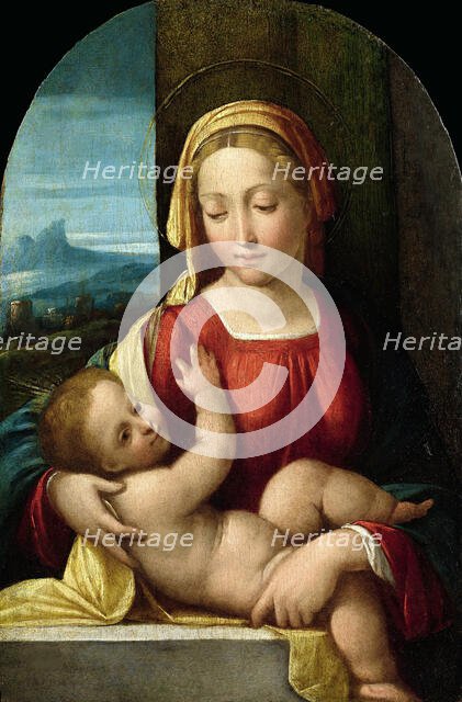 Virgin and Child, 1525-1530. Creator: Garofalo, Benvenuto Tisi da (1481-1559).