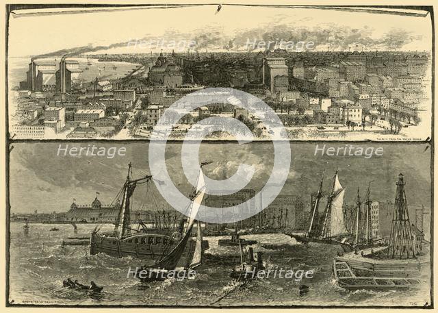 'Chicago', 1874.  Creator: Unknown.