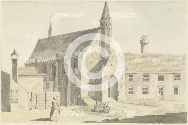 English church in Leiden, 1789. Creator: Hendrik Tavenier.