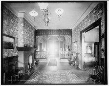 Reception hall, country club, Grosse Pointe Farms [sic], between 1890 and 1901. Creator: Unknown.