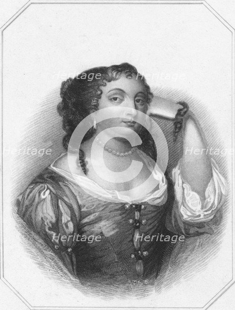 'Anne Hyde, Duchess of York', c1830. Artist: Thomas Phillibrown.