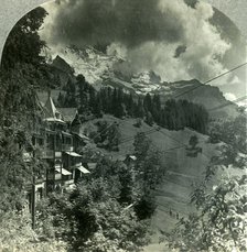 'The Ever-Glorious Jungfrau, Switzerland', c1930s. Creator: Unknown.