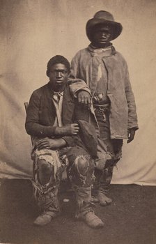 Our Scouts and Guides in 1863 at Baton Rouge, Louisiana, 1863. Creator: Attributed to McPherson & Oliver.