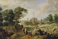 The castle park in Ekeren, 1527-1530. Creator: Rubens, Pieter Paul (1577-1640).