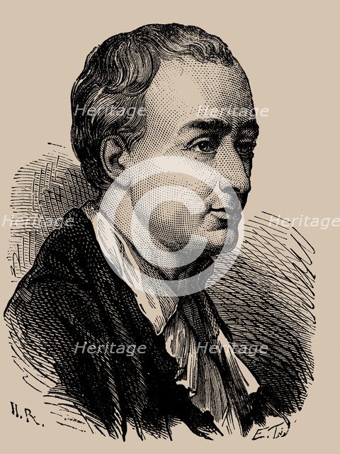 Portrait of Denis Diderot (1713-1784), 1889.