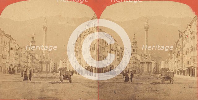 [Group of 5 Stereograph Views of Austria], 1870s-1910s. Creator: Franz Richard Unterberger.