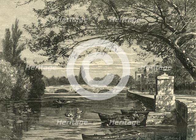 'Bridge Over the Ouse, Bedford', 1898. Creator: Unknown.