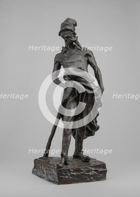 Ratapoil, model 1851, cast c. 1891. Creator: Honore Daumier.