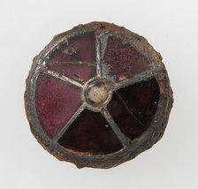 Disk Brooch, Frankish, 6th century. Creator: Unknown.