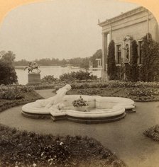 'Narcissus Fountain on Empress Island, "Colonists Park," Palace Grounds of Peterhof, Russia', 1898. Creator: Underwood & Underwood.