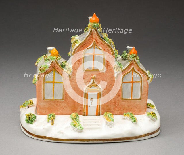 Incense Burner, Staffordshire, c. 1830. Creator: Staffordshire Potteries.