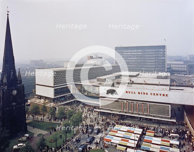 Bull Ring Centre, Birmingham, 29/05/1964. Creator: John Laing plc.