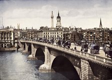 London Bridge, City of London, 1911. Artist: Pictorial Agency.