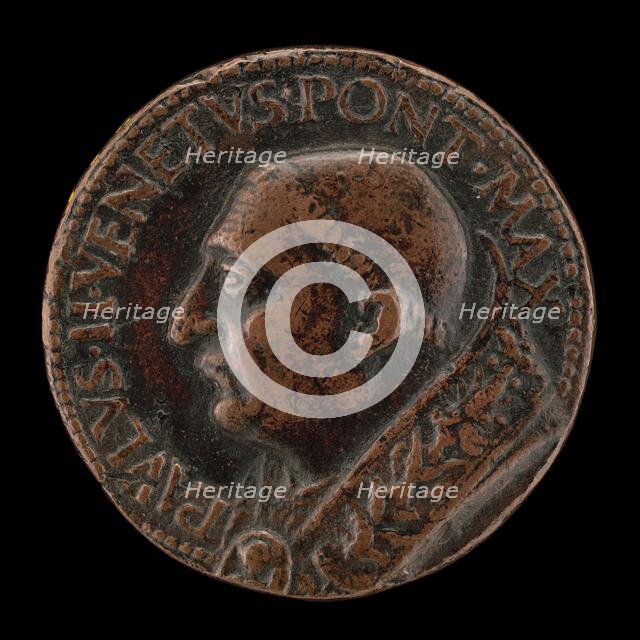 Paul II (Pietro Barbo, 1417-1471), Pope 1464 [obverse], 1465. Creator: Unknown.