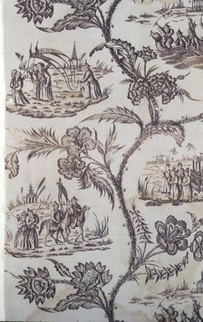 Panel (Furnishing Fabric), England, c. 1770/80. Creator: Unknown.
