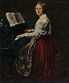 'Jenny Lind 1820-1887. - Gemälde von Asher', 1934. Creator: Unknown.