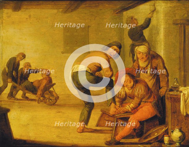 The Village Surgeon, 1633. Creator: Quast, Pieter (1605-1647).