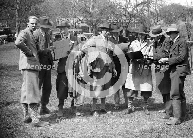 Shelsley Walsh Amateur Hillclimb, Worcestershire, 1929. Artist: Bill Brunell.