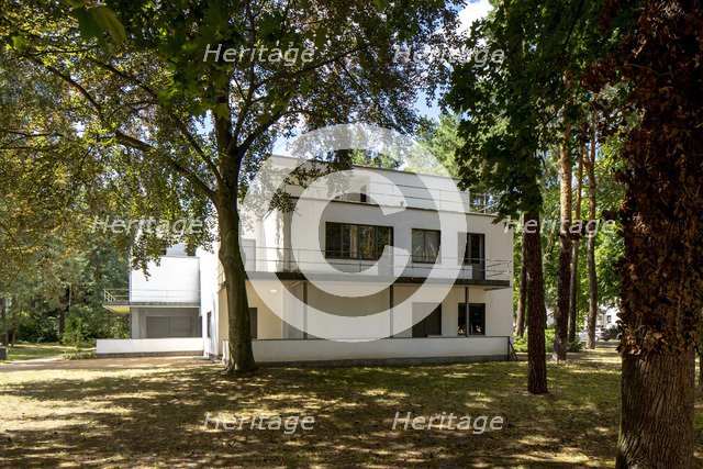 Masters' House. The Bauhaus building, Dessau, Germany, 2018.  Artist: Alan John Ainsworth.