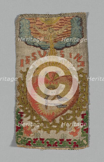 Fragment, Spain, 19th century. Creator: Unknown.