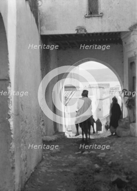 Travel views of Morocco, 1904. Creator: Arnold Genthe.