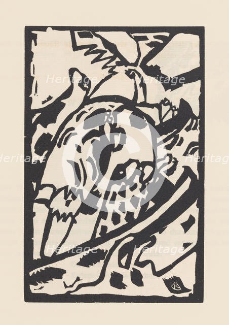 Improvisation 7. From Klänge (Sounds) , 1913. Creator: Kandinsky, Wassily Vasilyevich (1866-1944).