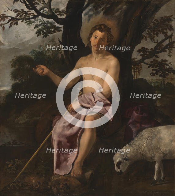 Saint John the Baptist in the Wilderness, ca. 1622. Creator: Diego Velasquez.