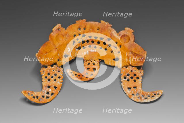 Pendant in the Form of a Mythical Double-Headed Creature, 200 B.C./A.D. 200. Creator: Unknown.