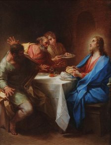 Feast in the House of Simon the Pharisee, 1707. Creator: Luti, Benedetto (1666-1724).