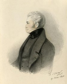 George James Guthrie, 1840.  Creators: Alfred d'Orsay, Richard James Lane.