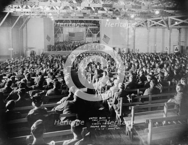 Camp Custer Military Bands, 1918. Creator: Unknown.