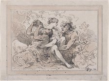 Bacchants, 1786., 1786. Creator: Thomas Rowlandson.