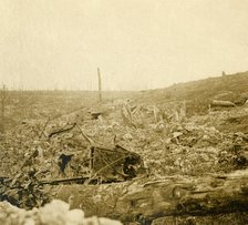 Battlefield, Bezonvaux, Verdun, northern France, c1914-c1918. Artist: Unknown.