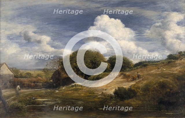 'Collin's Farm, North End, Hampstead', 1831. Creator: John Linnell the Elder.