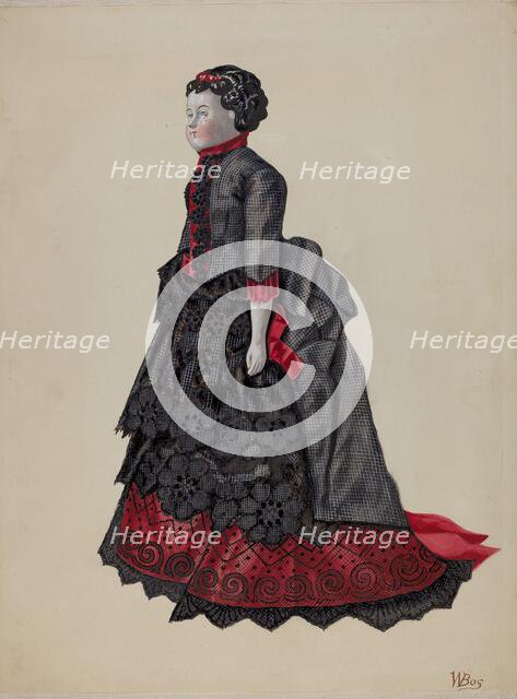 Doll - "Polly", c. 1937. Creator: William Bos.