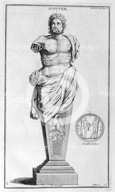 'Jupiter', 1757. Artist: Bernard de Montfaucon
