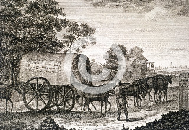 Holloway, Islington, London, c1800. Artist: Anon