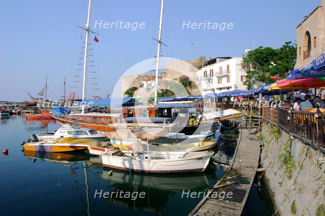 Harbour of Kyrenia (Girne), North Cyprus.