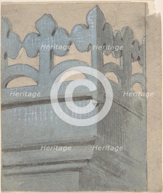 Metal Ornament for Church, second half 19th century. Creator: Anon.