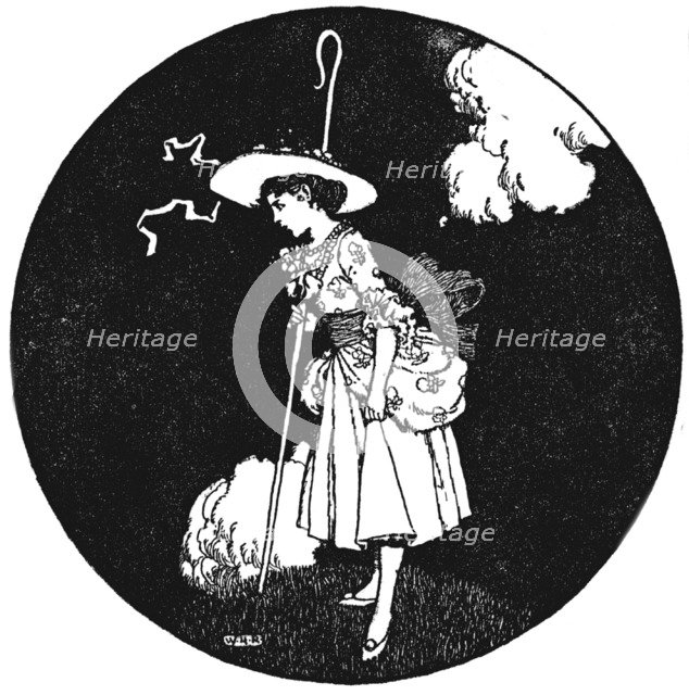 'The Shepherdess and the Chmney-Sweeper', c1930. Artist: W Heath Robinson.