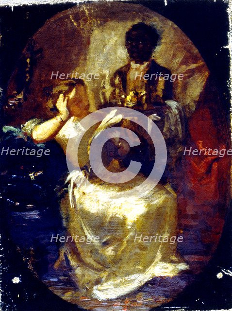 Lady reading', by Martí Alsina.