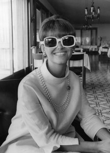 Italian actress and film star Claudia Cardinale at the British Film Festival, Sorrento, Italy, 1967. Artist: Unknown