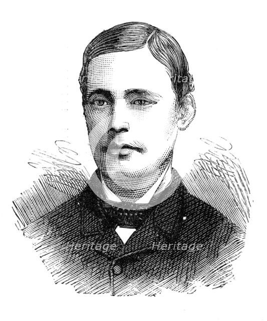 The Universities' Boat-Race: the Cambridge crew, 1881.  Creator: Unknown.